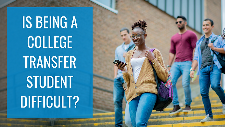 Is being a college transfer student difficult?