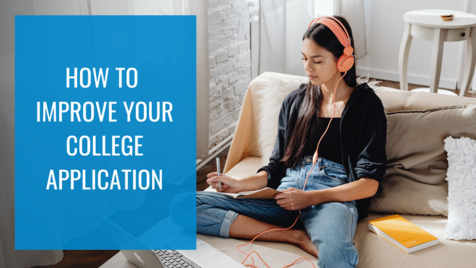 How to improve your college application | Image