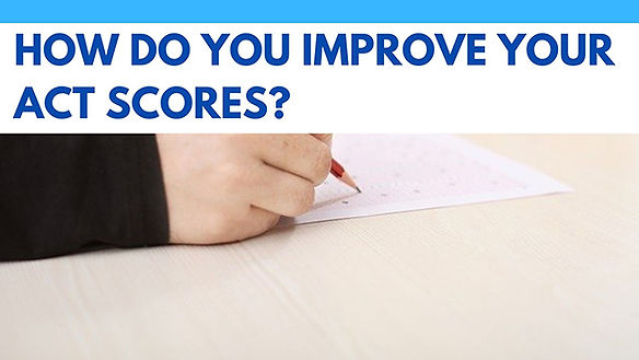 How Do You Improve Your ACT Scores? | Image