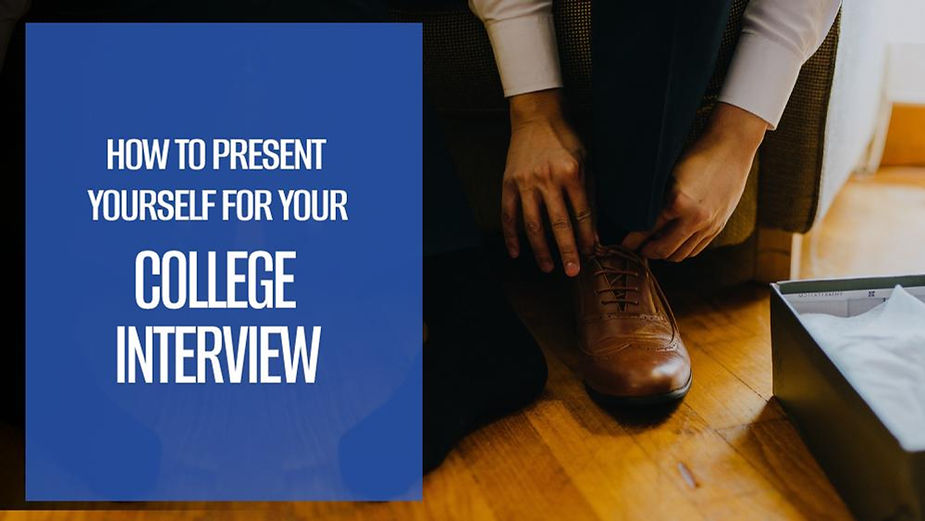 Dress For Success During Your College Admissions Interview