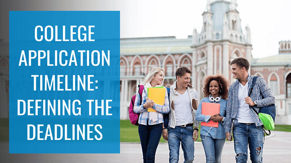 College Application Timeline: Defining the Deadlines