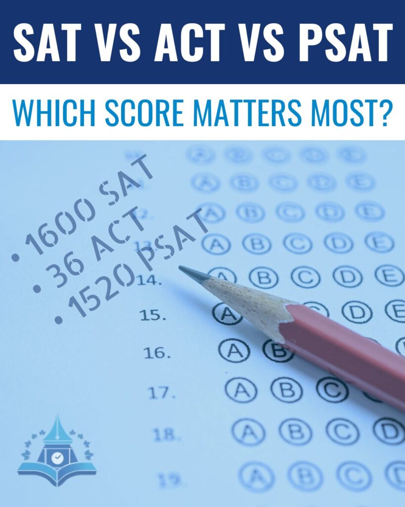SAT vs ACT vs PSAT: Which score matters more?